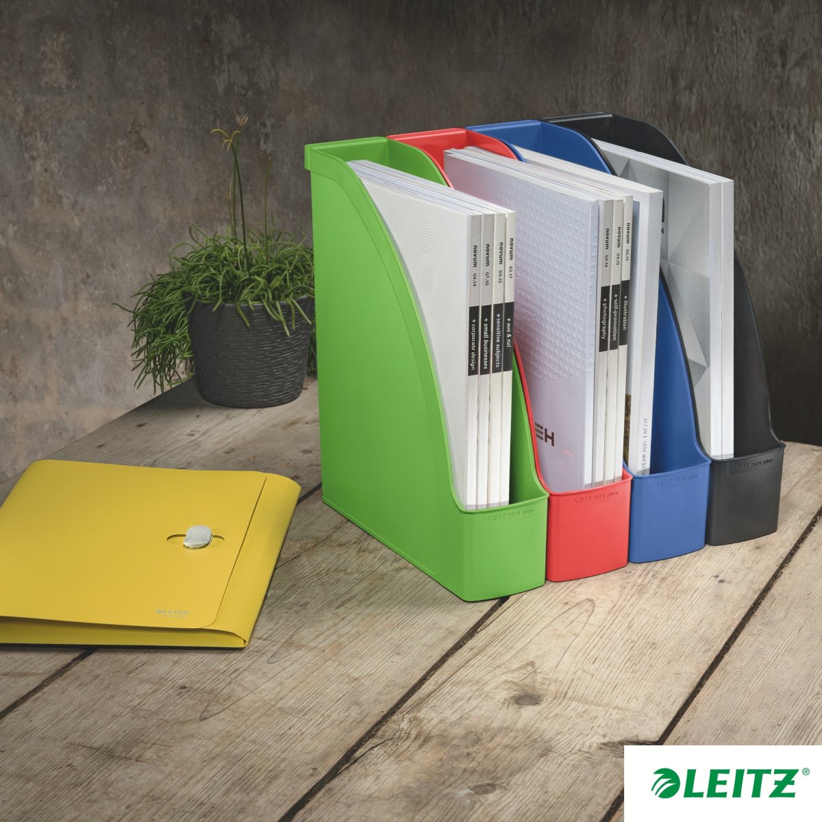 Leitz Recycle Tidsskriftsamler | Sort