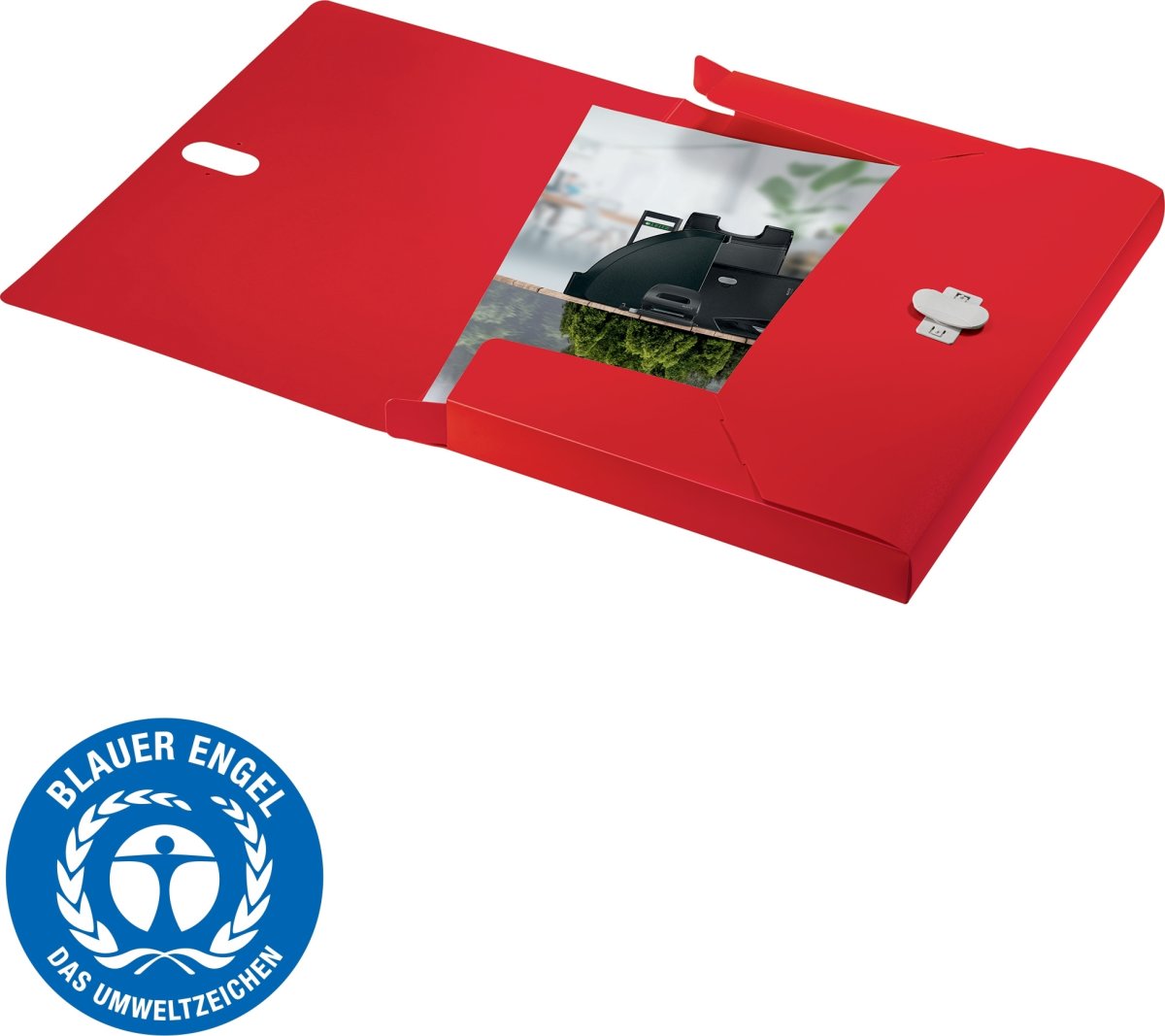 Leitz Recycle Arkivæske | A4 | Rød