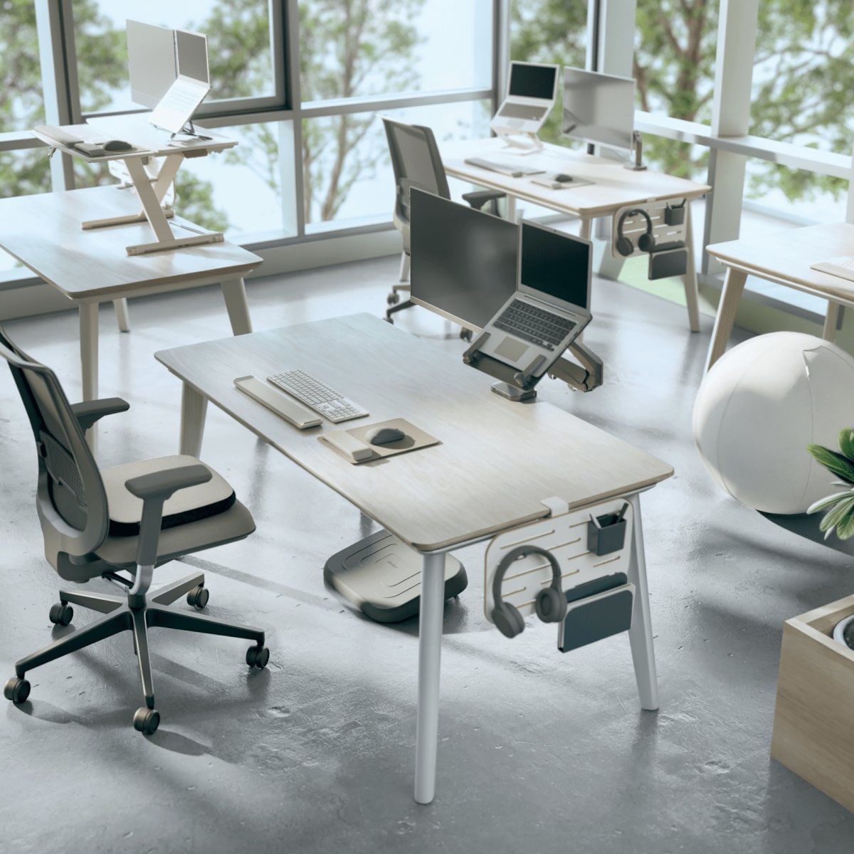 Leitz organiseringstavle t/skrivebord