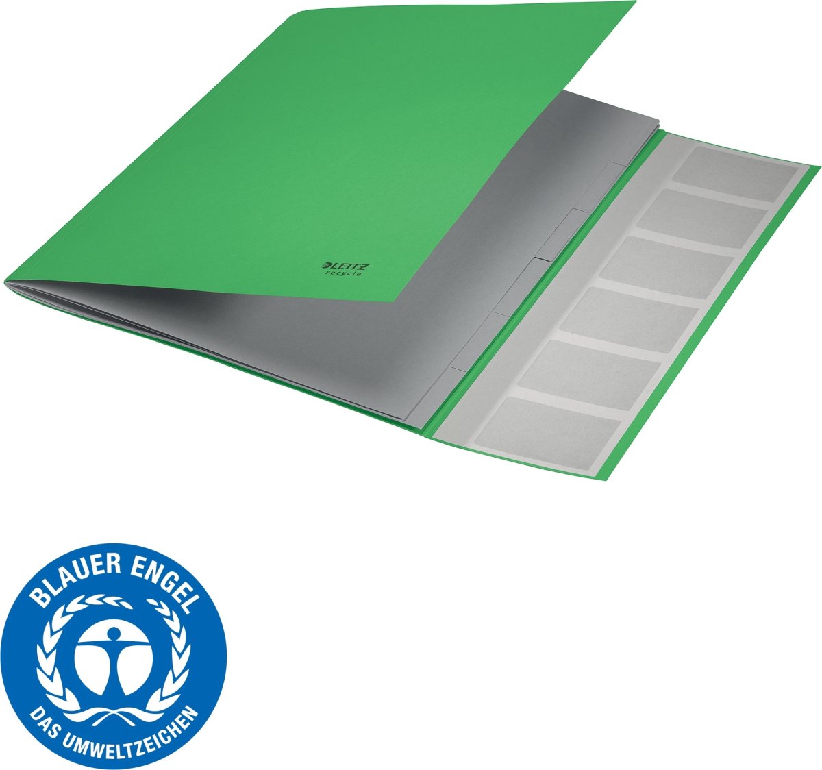 Leitz Recycle Sorteringsmappe | 6 faner | Grøn