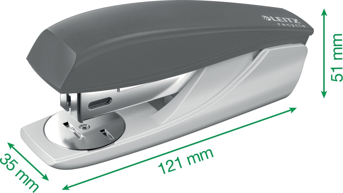 Leitz Recycle Hæftemaskine | 25 ark | Rød