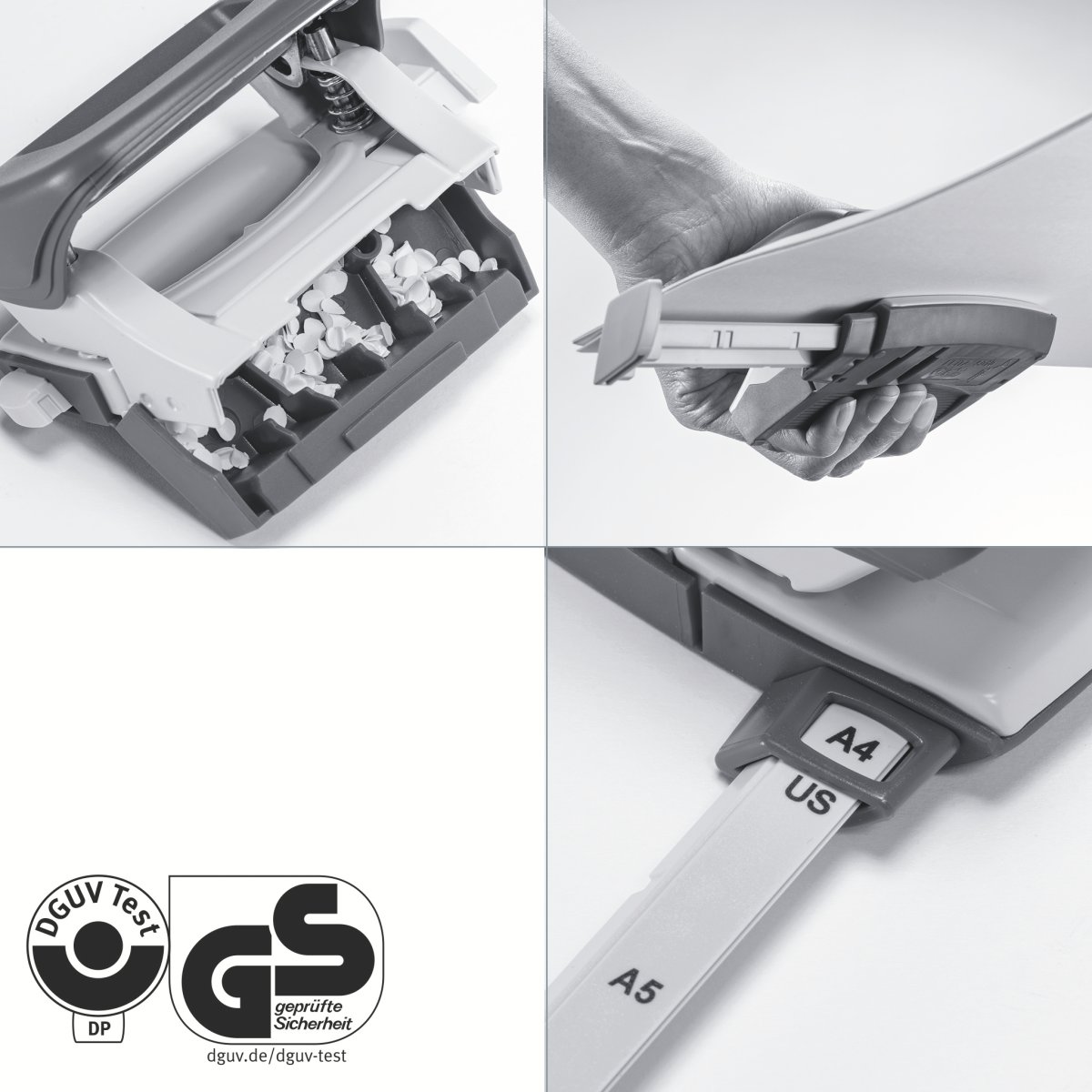Leitz Recycle Hulapparat | 10 ark | Grøn