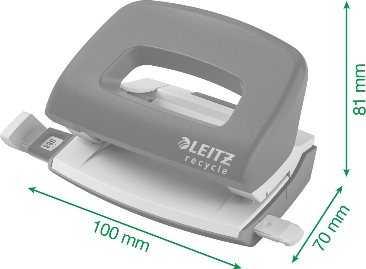 Leitz Recycle Hulapparat | 10 ark | Blå