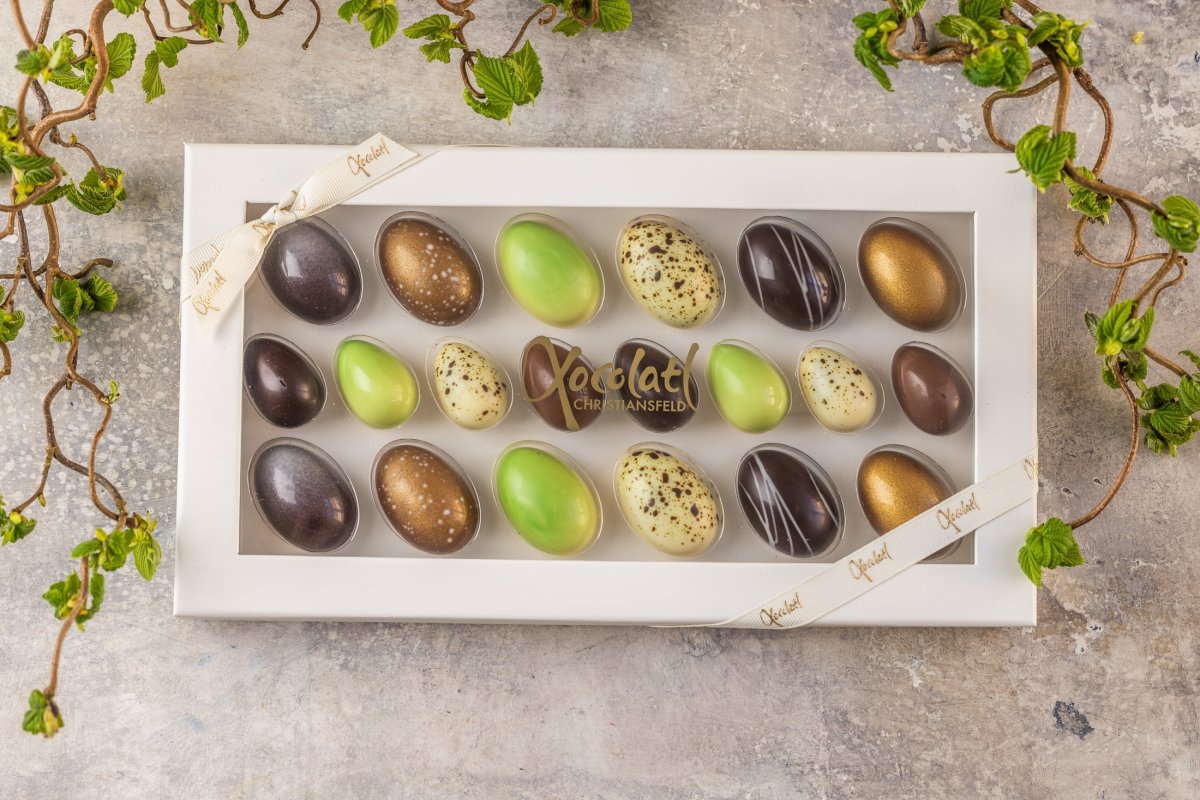 Xocolatl Easter Art Påskeæg, 20 stk