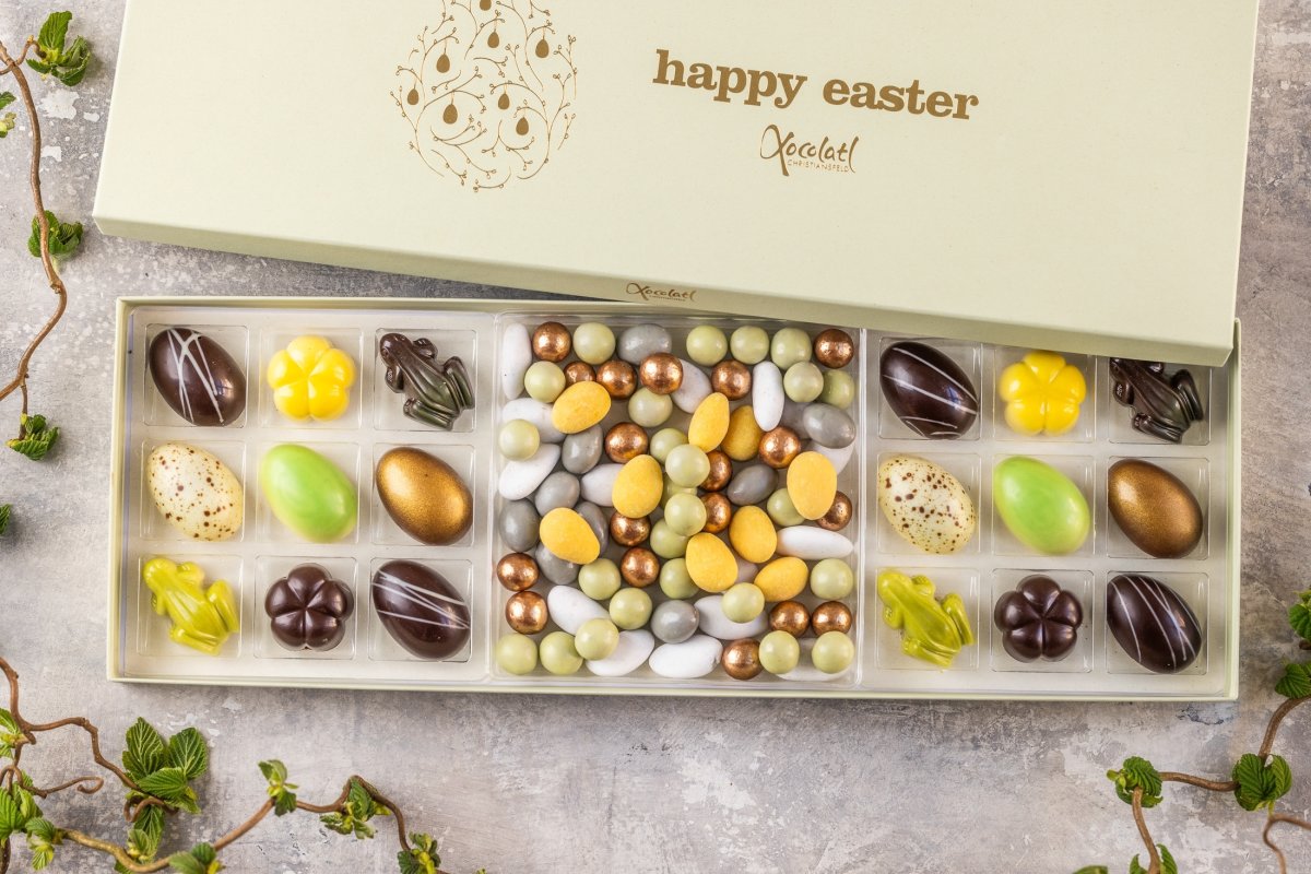 Xocolatl Golden Eggs & Dragee Mix, 400 g