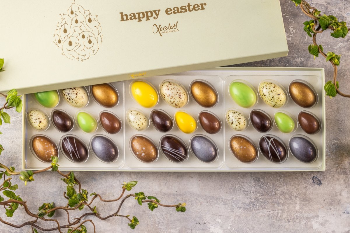 Xocolatl Golden Eggs Påskeæg, 30 stk