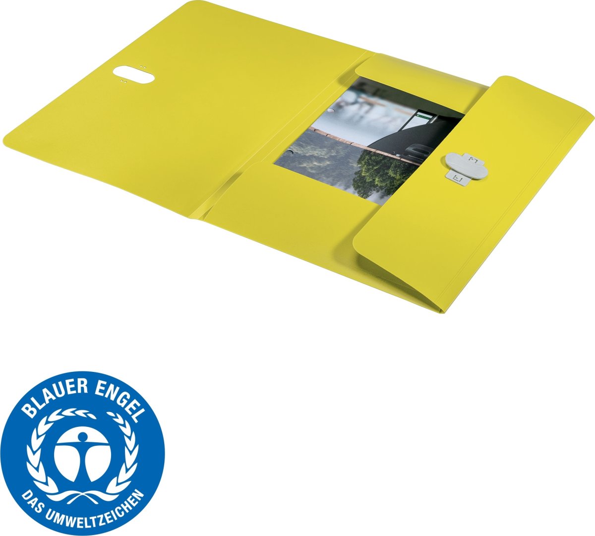 Leitz Recycle Projektmappe | A4 | 3-klap | Gul