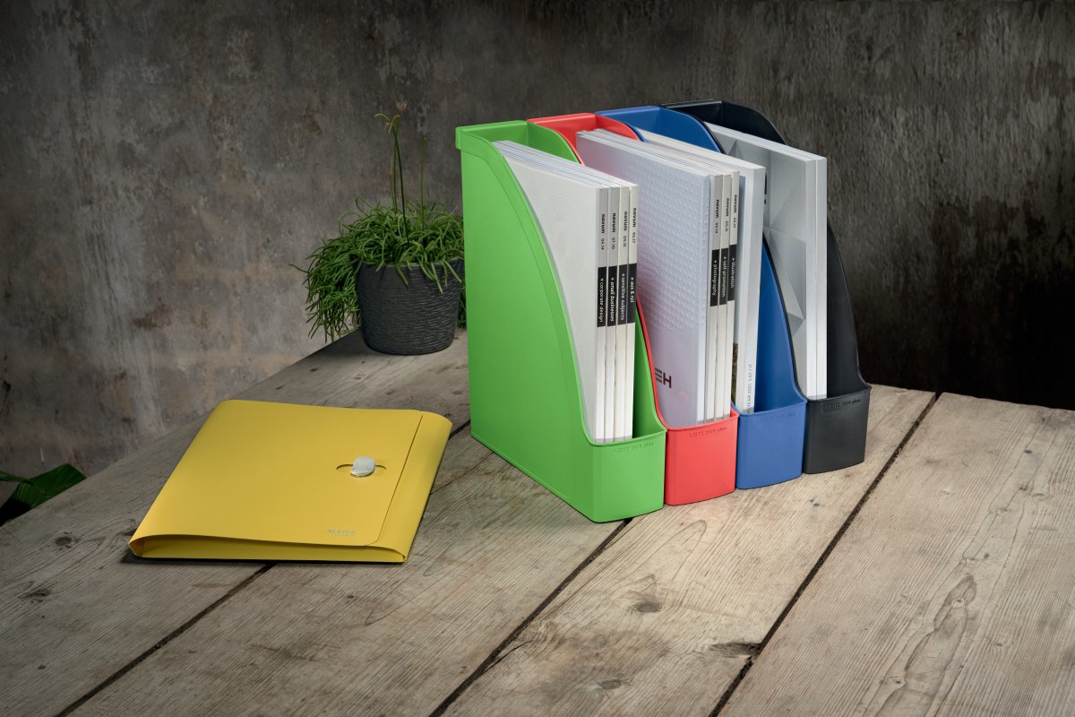 Leitz Recycle Projektmappe | A4 | 3-klap | Blå