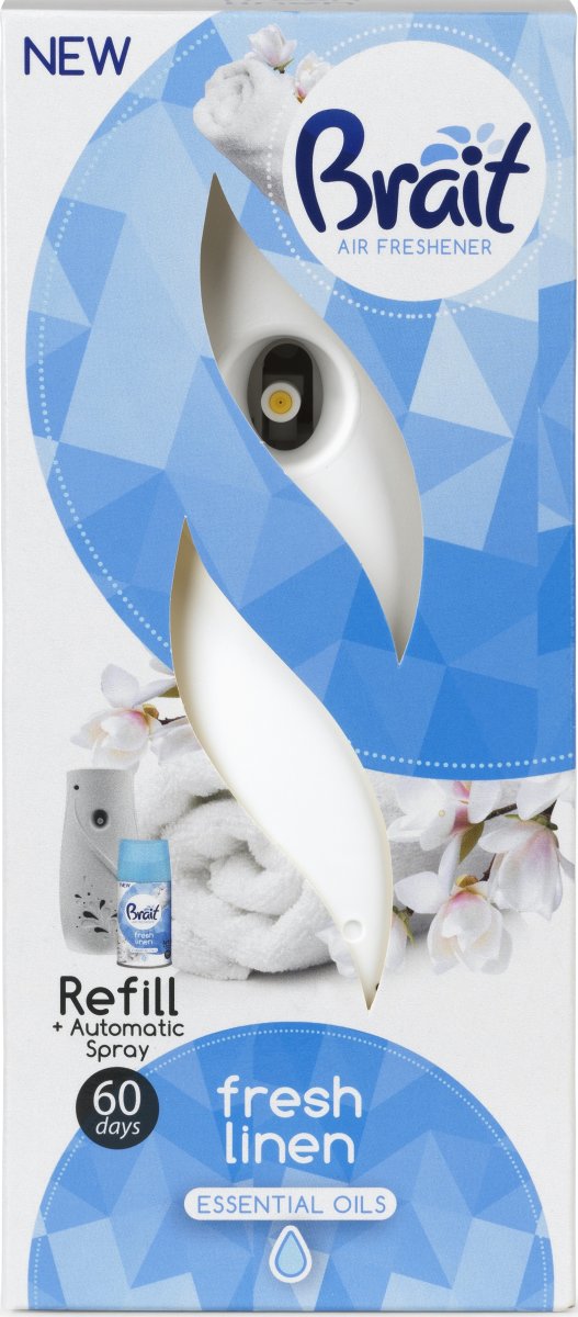 Brait Air Freshener Starter | Fresh Linen