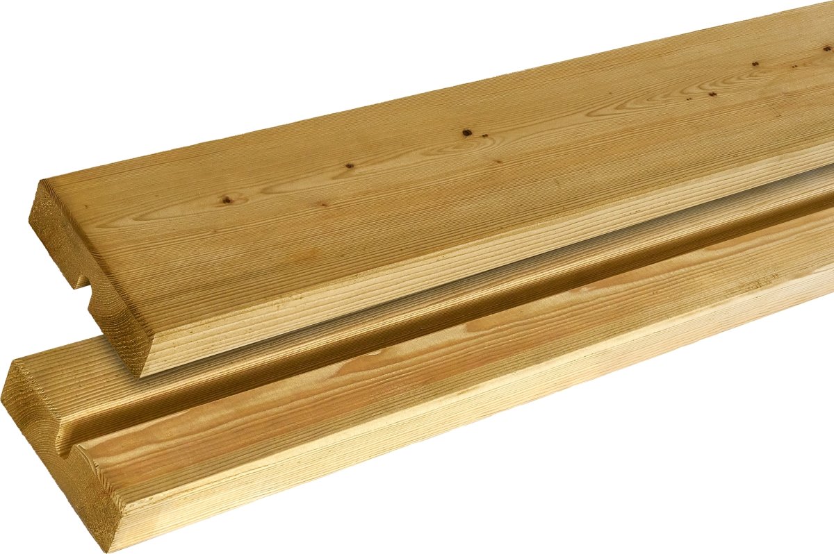 Plus Cafe Plankesæt m/ryglæn, Trykimprægneret