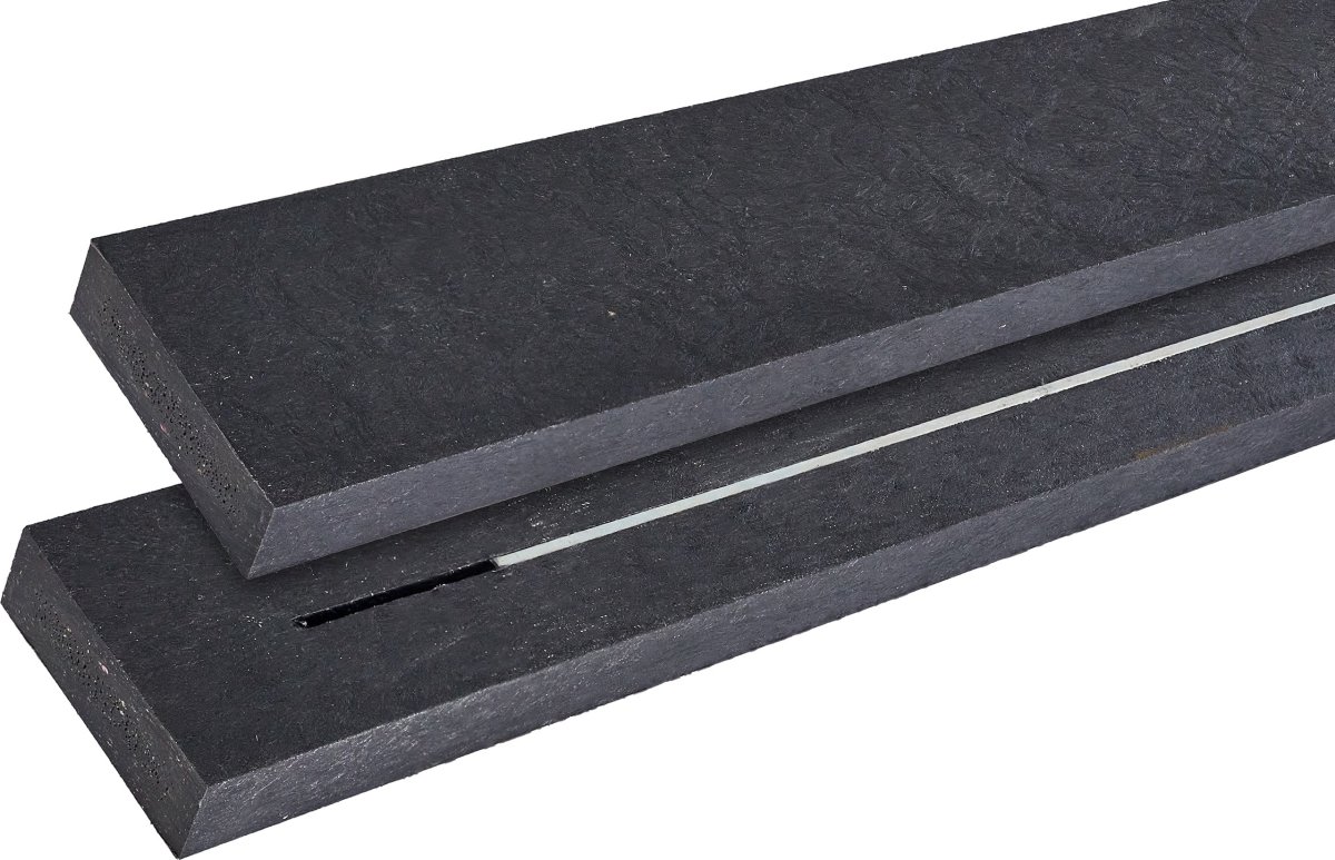 Plus Twist bord/bænkesæt m/4 Ryglæn, RePlast 227cm
