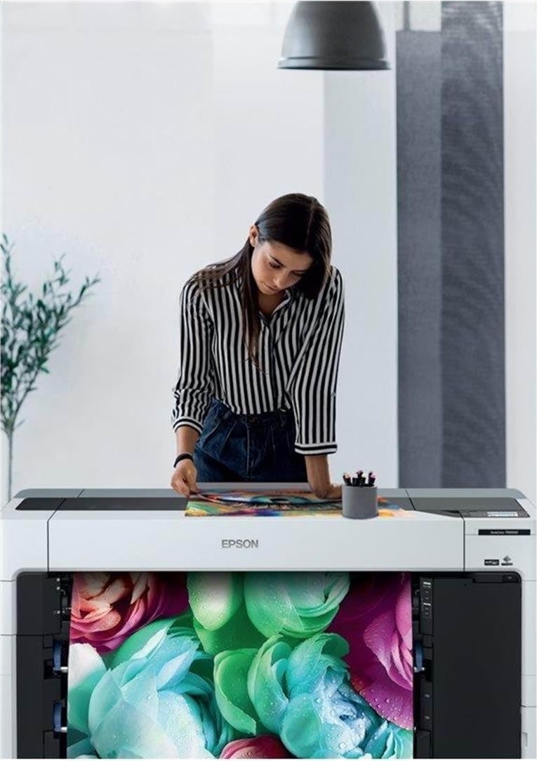 Epson Storformatsprinter SC-P6500E, farve, blæk