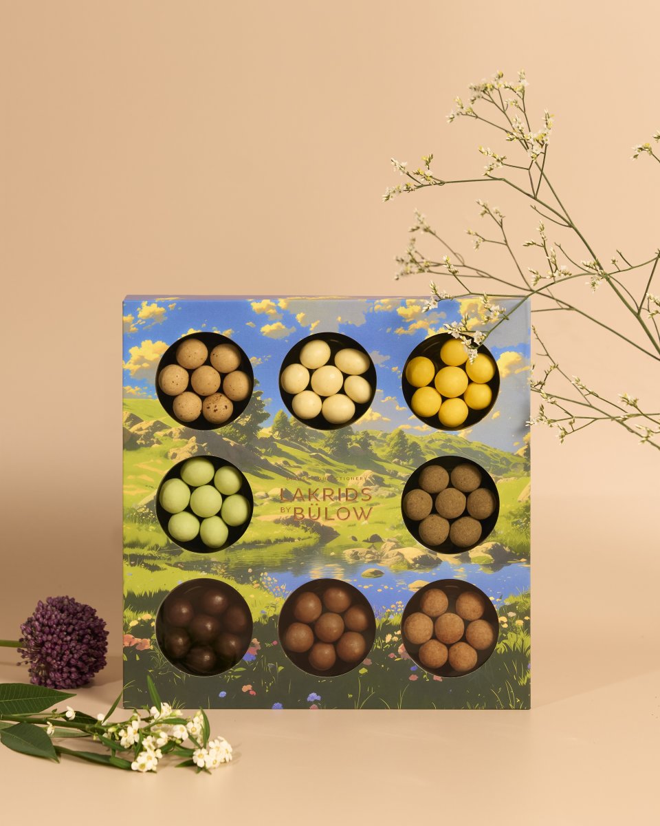 Bülow Lakrids Selection Box Spring Stor, 480 g