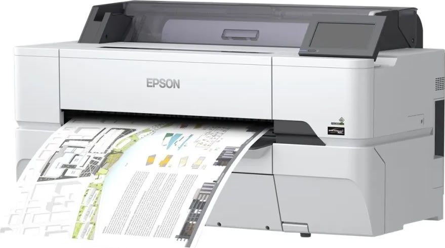 Epson SC-T3405N - Storformatsprinter, blæk, farve