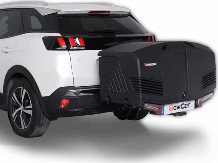 Towbox V3 anhængerboks, sort, 400 L