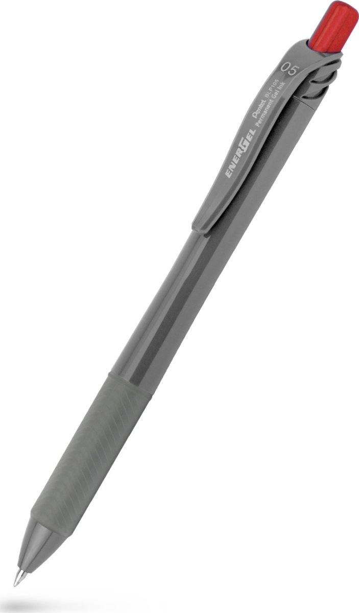 Pentel Energel BLP105 Dokumentpen | Perm. | Rød