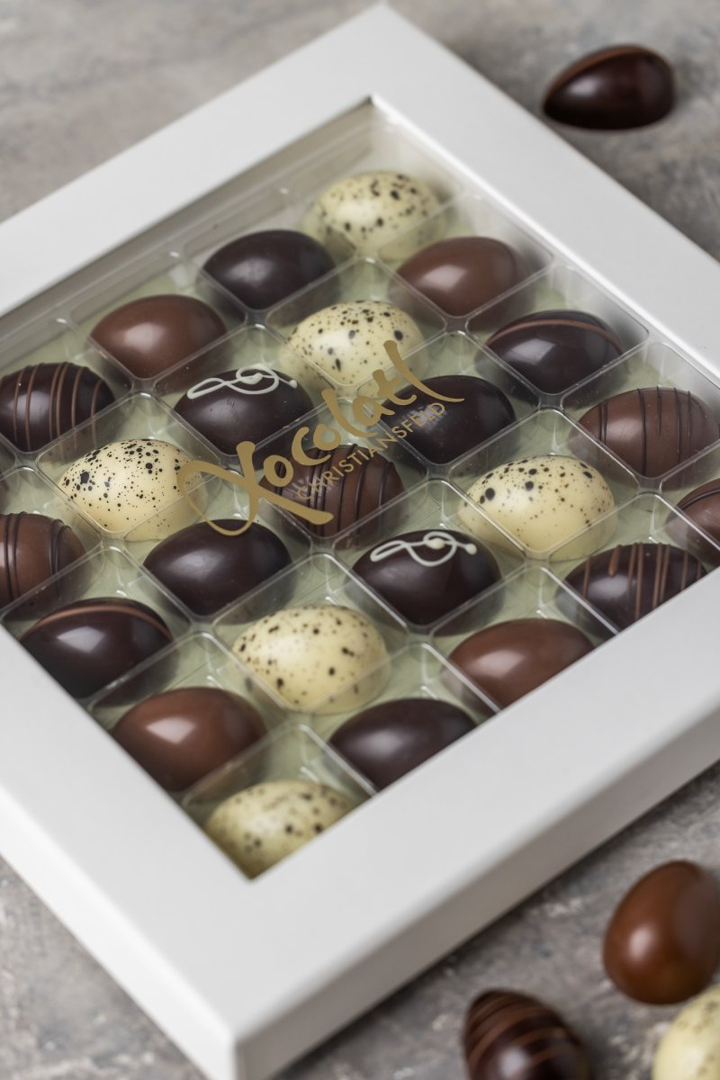 Xocolatl Marzipan Eggs Påskeæg , 25 stk