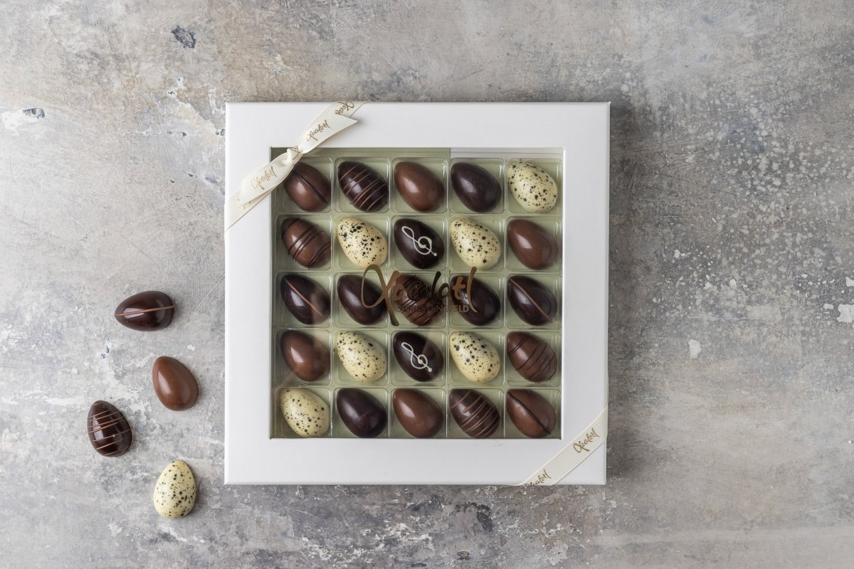 Xocolatl Marzipan Eggs Påskeæg , 25 stk