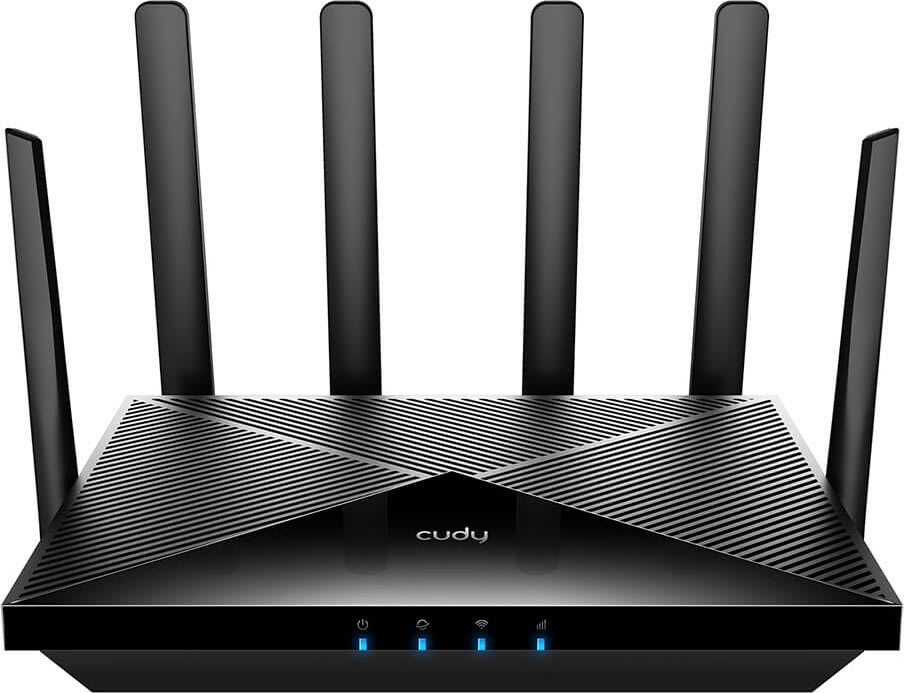 Cudy 5G Router P5 AX3000 Gigabit Dual-SIM, sort