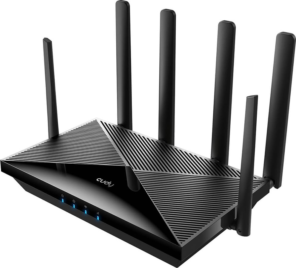 Cudy 5G Router P5 AX3000 Gigabit Dual-SIM, sort