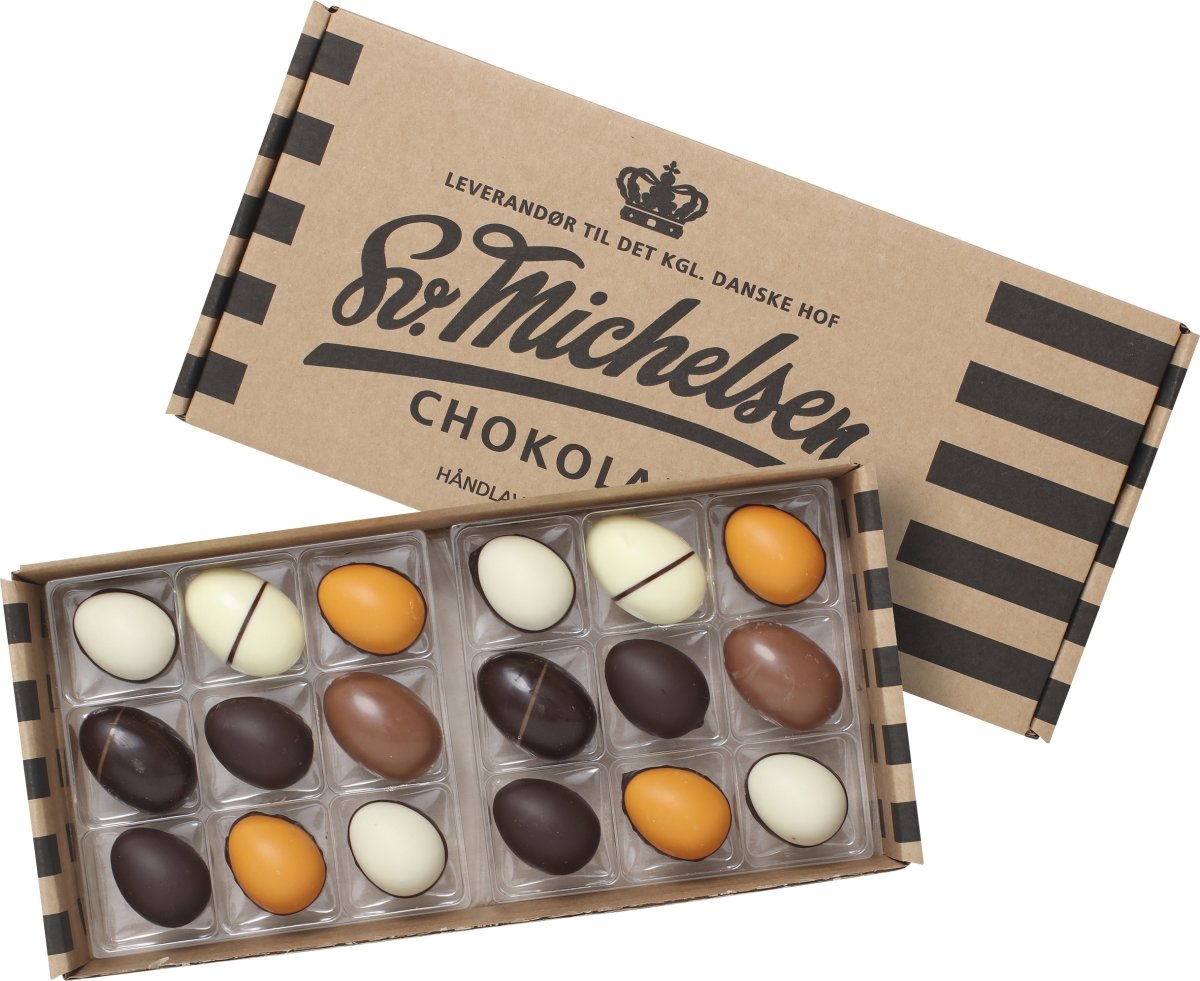 Sv. Michelsen Små Påskeæg i Gaveæske, 18 stk