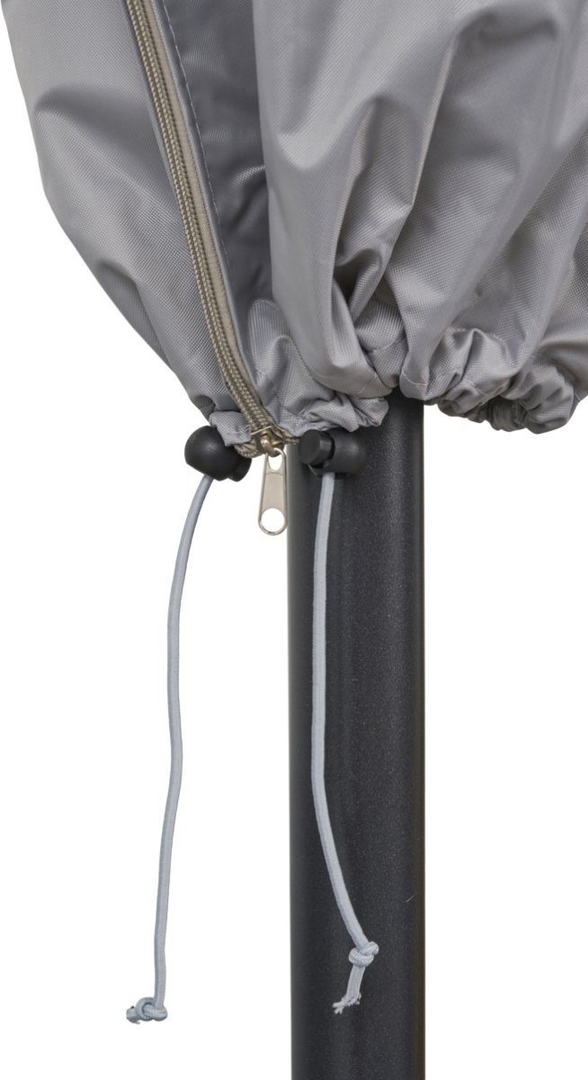 Overtræk Premium til parasol, flint grå, H195cm