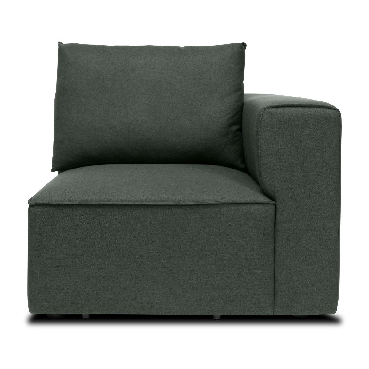 Fondi modulsofa, hjørnemodul, grøn, 1 stk