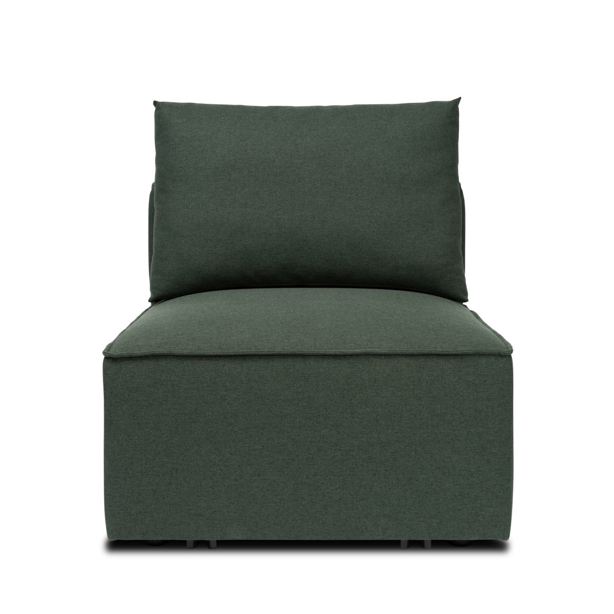 Fondi modulsofa, midtermodul, grøn, 1 stk
