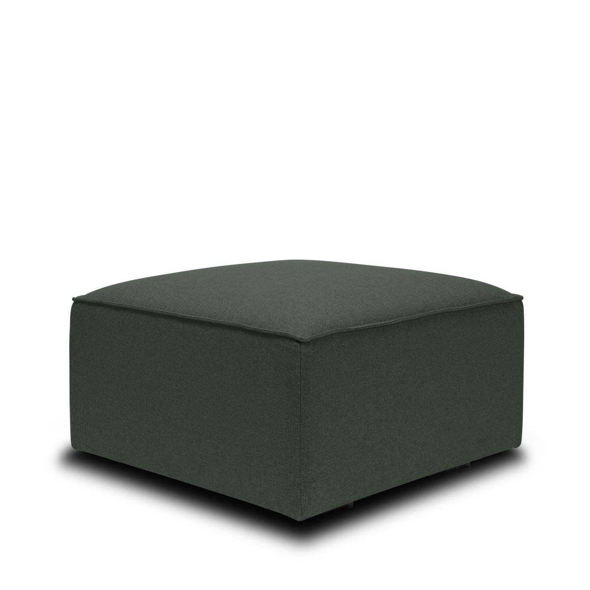 Fondi modulsofa, pufmodul, grøn, 1 stk