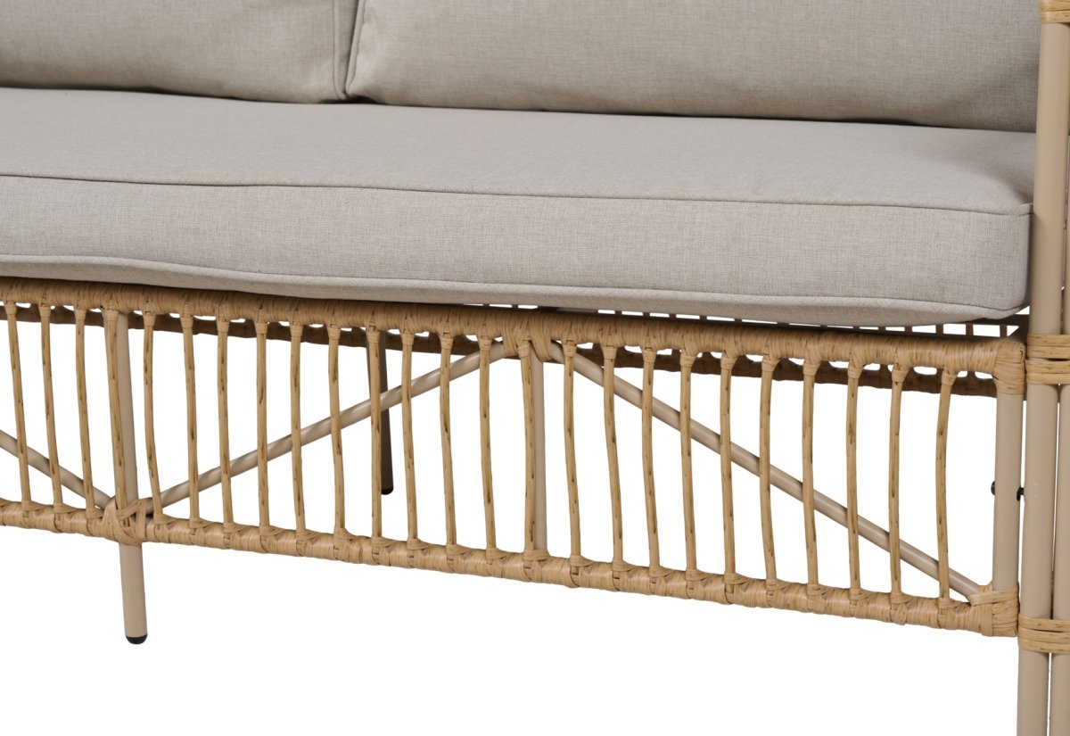 Neel Sofasæt 4 pers. 4 dele m/hynder, natur