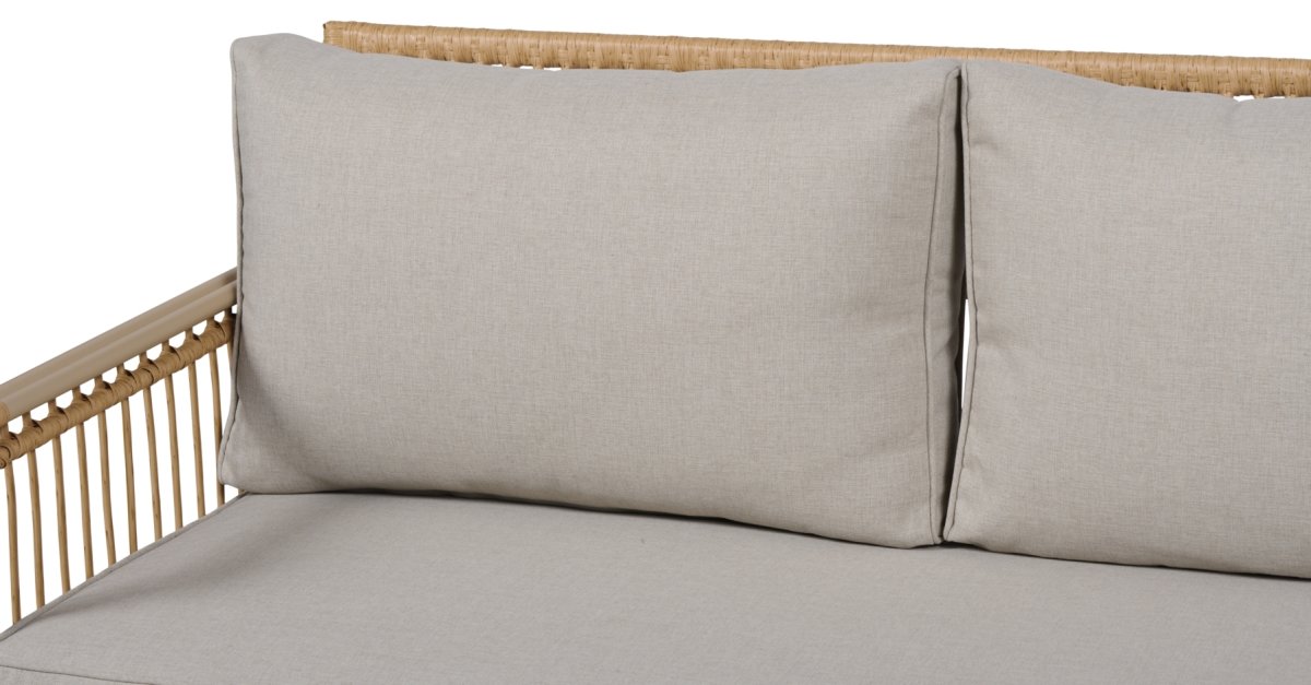 Neel Sofasæt 4 pers. 4 dele m/hynder, natur