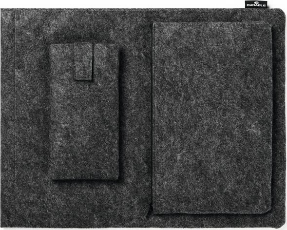Durable EFFECT MultiBag 16,4'' Computer Sleeve grå