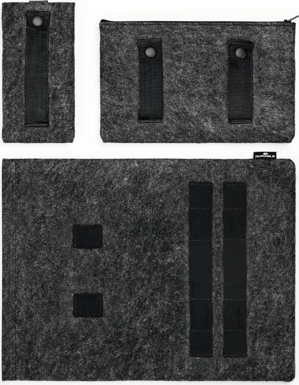 Durable EFFECT MultiBag 16,4'' Computer Sleeve grå