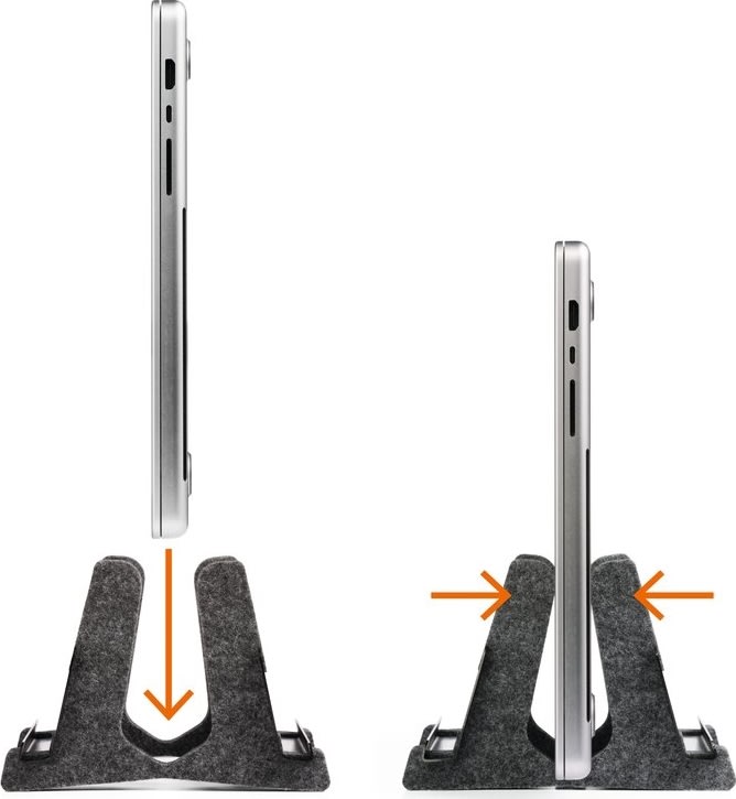 Durable EFFECT VERTICAL Laptop stand