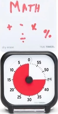 Time Timer® Original Pocket Ur, 7,5x7,5 cm