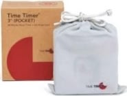 Time Timer® Original Pocket Ur, 7,5x7,5 cm