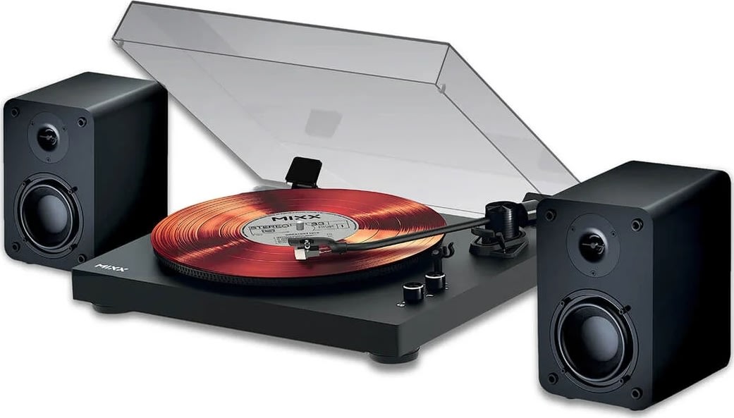 MIXX Pladespiller System 5 Stereo Inkl. Højttalere