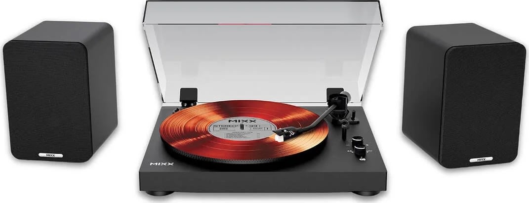 MIXX Pladespiller System 5 Stereo Inkl. Højttalere