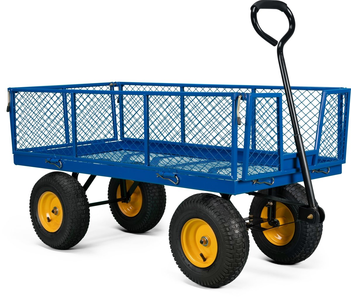 Trækvogn 320 kg, Luftgummihjul, 138,2x61,5x114 cm