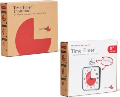 Time Timer® Original Medium Ur, 18x18 cm