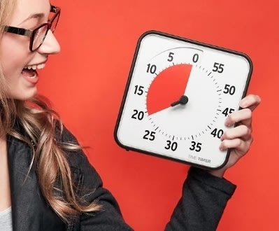 Time Timer® Original Medium Ur, 18x18 cm