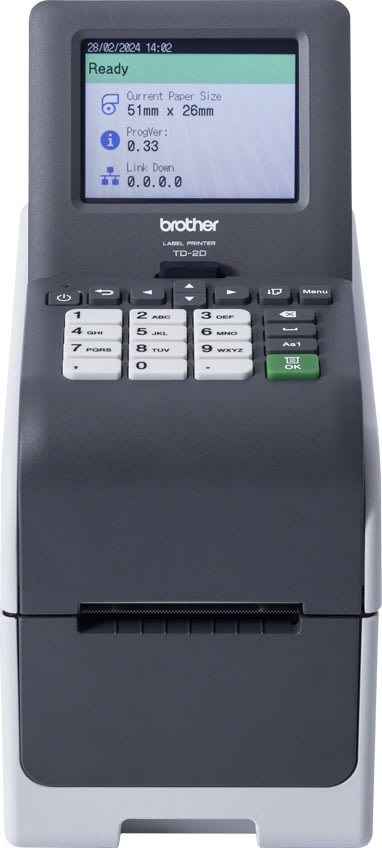 Brother TD-2320DSA300 2" netværkslabelprinter