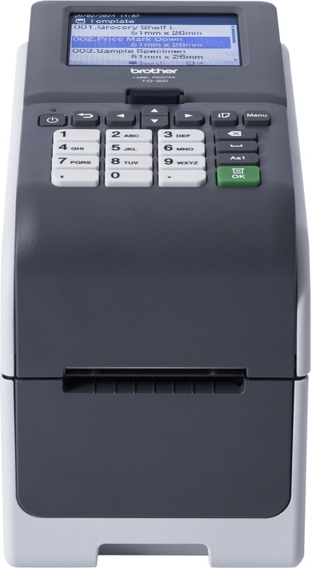Brother TD-2320DSA300 2" netværkslabelprinter