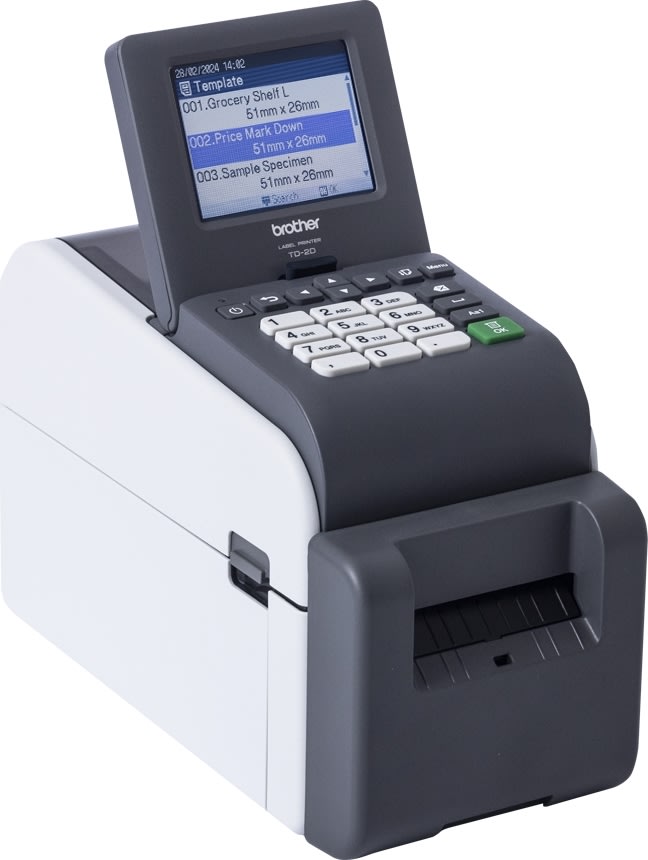 Brother TD-2320DSA300 2" netværkslabelprinter