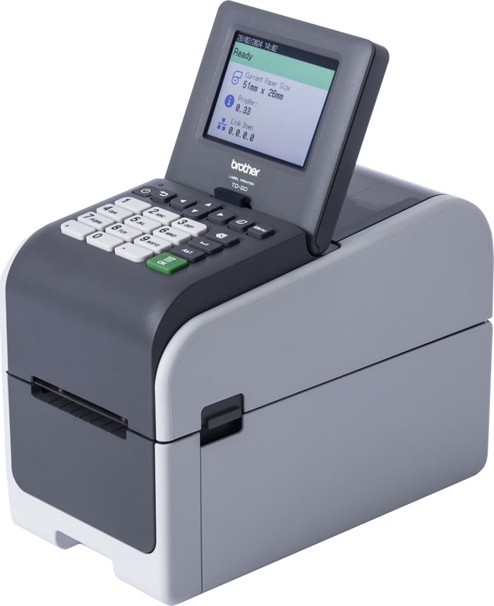 Brother TD-2350DSA203 2" trådløs labelprinter