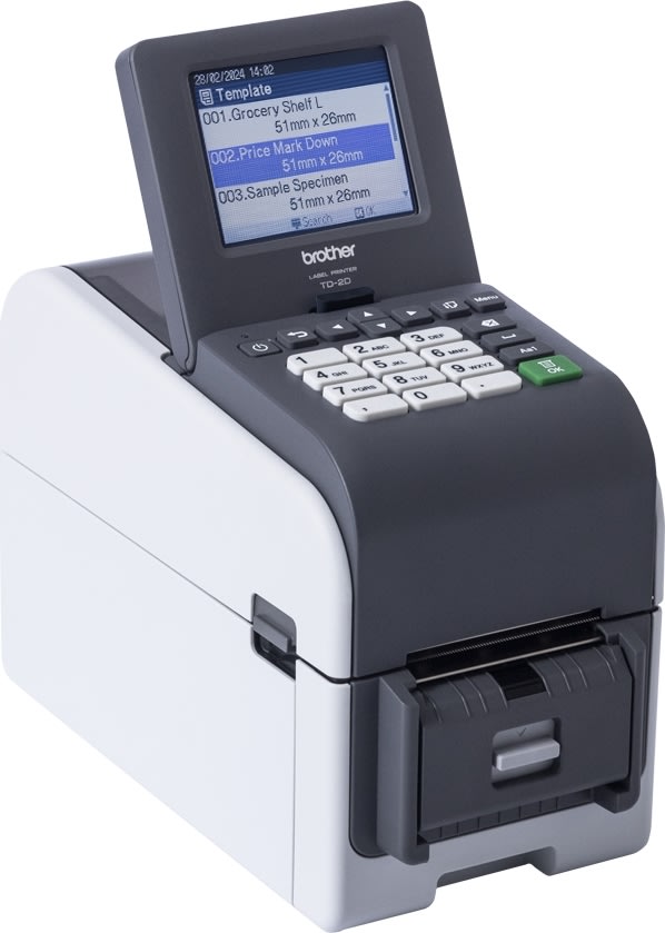 Brother TD-2350DSA203 2" trådløs labelprinter