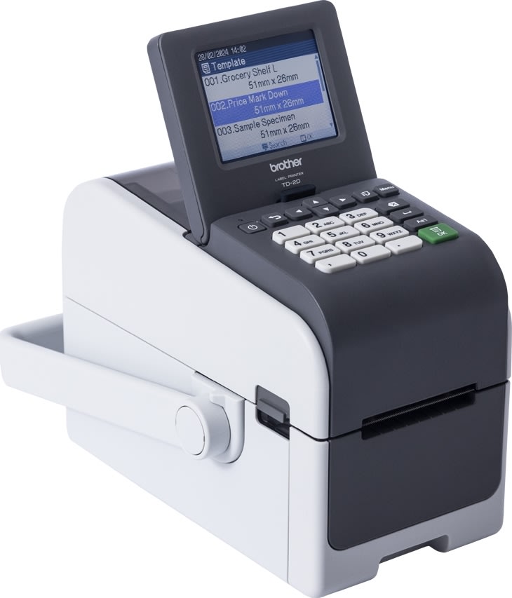 Brother TD-2350DSAH300 2" trådløs labelprinter