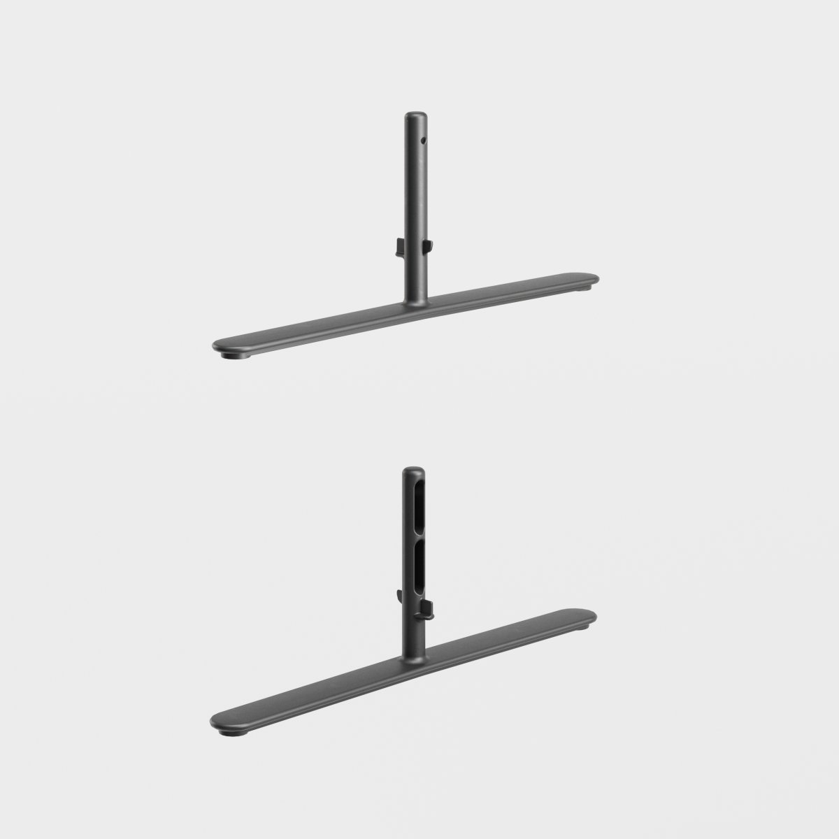 Abstracta Softline skærmvæg H170xB100 cm, lysegrå