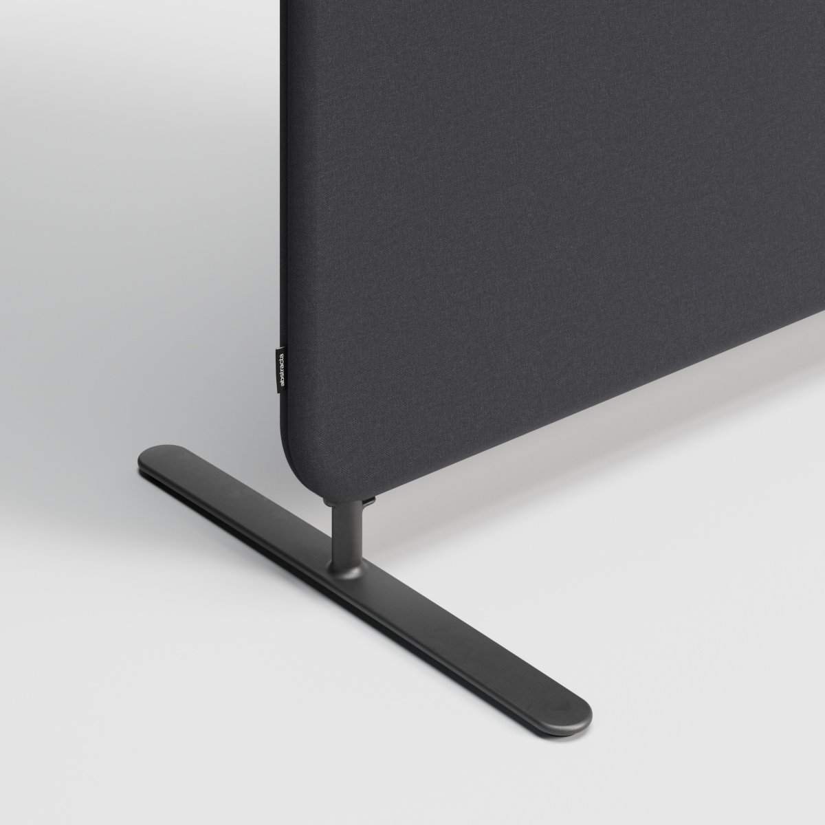 Abstracta Softline skærmvæg H170xB80 cm, blå