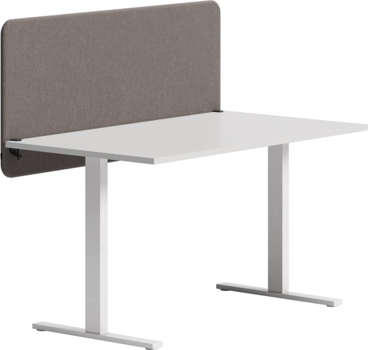 Abstracta Softline bordskærmvæg H65xB80 cm, beige